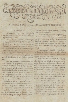 Gazeta Krakowska. 1822, nr 104