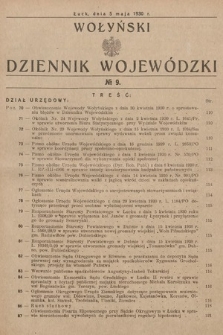 Wołyński Dziennik Wojewódzki. 1930, nr 9