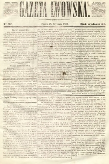Gazeta Lwowska. 1870, nr 22