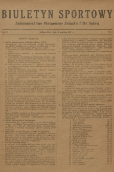 Biuletyn Sportowy Zielonogórskiego Okręgowego Związku Piłki Nożnej. R.2, 1957, nr 9
