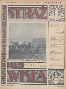 Straż nad Wisłą : pomorskie czasopismo ilustrowane : (dawniej „Młody Gryf”). 1936, nr 10