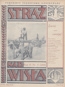 Straż nad Wisłą : pomorskie czasopismo ilustrowane : (dawniej „Młody Gryf”). 1936, nr 11