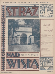 Straż nad Wisłą : pomorskie czasopismo ilustrowane : (dawniej „Młody Gryf”). 1936, nr 17
