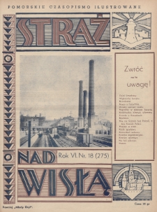 Straż nad Wisłą : pomorskie czasopismo ilustrowane : (dawniej „Młody Gryf”). 1936, nr 18