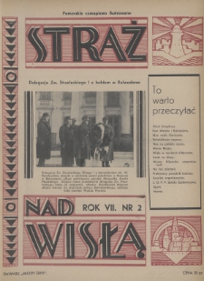 Straż nad Wisłą : pomorskie czasopismo ilustrowane : dawniej „Młody Gryf”. 1937, nr 2