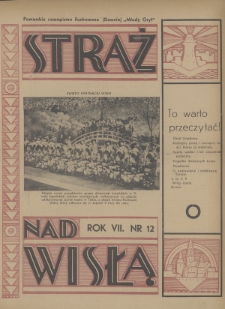 Straż nad Wisłą : pomorskie czasopismo ilustrowane : dawniej „Młody Gryf”. 1937, nr 12