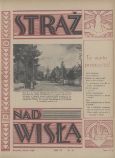 Straż nad Wisłą : (dawniej „Młody Gryf”). 1937, nr 16