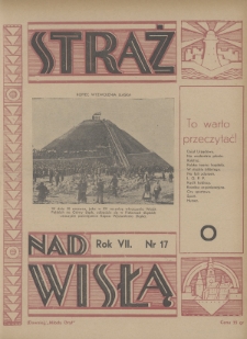 Straż nad Wisłą : (dawniej „Młody Gryf”). 1937, nr 17