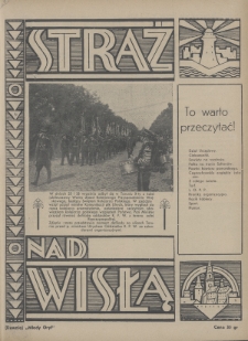 Straż nad Wisłą : (dawniej „Młody Gryf”). 1937, nr 27