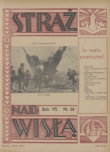 Straż nad Wisłą : (dawniej „Młody Gryf”). 1937, nr 28