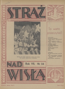 Straż nad Wisłą : (dawniej „Młody Gryf”). 1937, nr 34