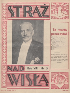 Straż nad Wisłą : (dawniej „Młody Gryf”). 1938, nr 3