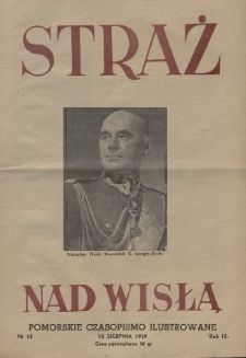 Straż nad Wisłą : pomorskie czasopismo ilustrowane. 1939, nr 15