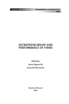 Journal of Entrepreneurship, Management and Innovation : JEMI. Vol. 10, 2014, iss. 4