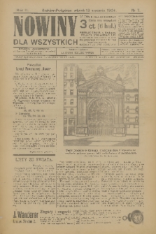 Nowiny : dziennik ilustrowany dla wszystkich. R.2, 1904, nr 7