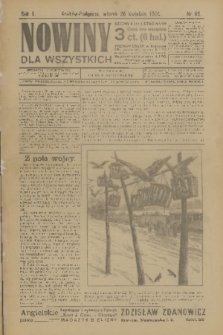 Nowiny : dziennik ilustrowany dla wszystkich. R.2, 1904, nr 95