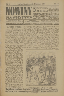 Nowiny : dziennik ilustrowany dla wszystkich. R.2, 1904, nr 144