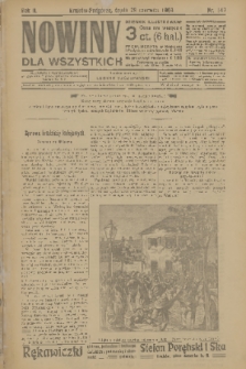 Nowiny : dziennik ilustrowany dla wszystkich. R.2, 1904, nr 147