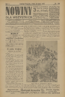 Nowiny : dziennik ilustrowany dla wszystkich. R.2, 1904, nr 158