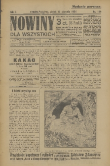 Nowiny : dziennik ilustrowany dla wszystkich. R.2, 1904, nr 189