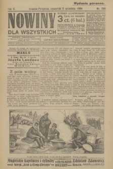 Nowiny : dziennik ilustrowany dla wszystkich. R.2, 1904, nr 206