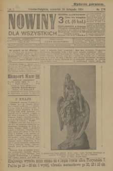 Nowiny : dziennik ilustrowany dla wszystkich. R.2, 1904, nr 270