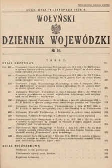 Wołyński Dziennik Wojewódzki. 1936, nr 30