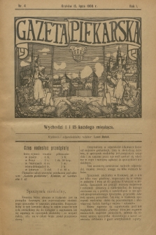 Gazeta Piekarska. R.1, 1908, nr 4