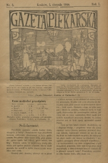 Gazeta Piekarska. R.1, 1908, nr 5