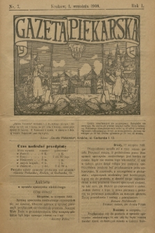 Gazeta Piekarska. R.1, 1908, nr 7