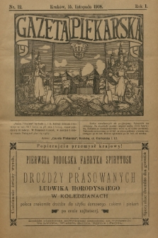 Gazeta Piekarska. R.1, 1908, nr 12