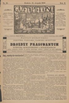 Gazeta Piekarska. R.2, 1909, nr 16