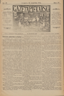 Gazeta Piekarska. R.4, 1911, nr 17