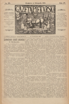 Gazeta Piekarska. R.4, 1911, nr 20