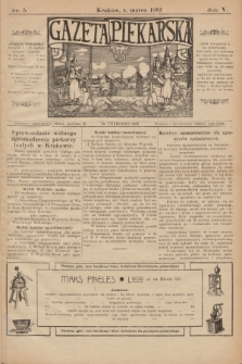 Gazeta Piekarska. R.5, 1912, nr 5