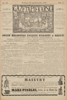 Gazeta Piekarska. R.5, 1912, nr 20