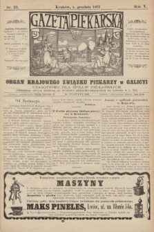 Gazeta Piekarska. R.5, 1912, nr 23