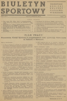 Biuletyn Sportowy. R.1, 1955, nr 6