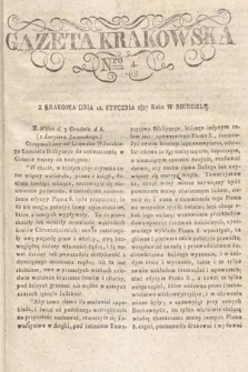 Gazeta Krakowska. 1817, nr 4