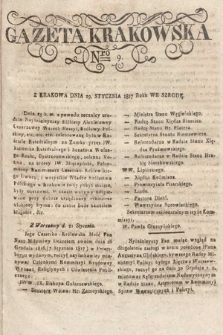 Gazeta Krakowska. 1817, nr 9