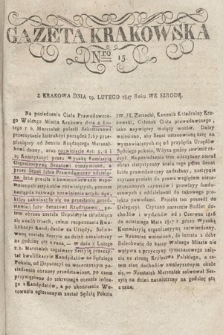 Gazeta Krakowska. 1817, nr 15