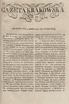 Gazeta Krakowska. 1817, nr 20