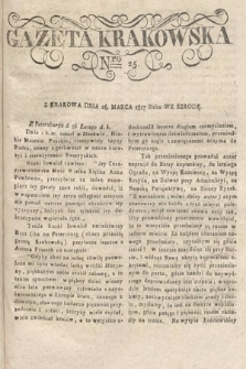 Gazeta Krakowska. 1817, nr 25