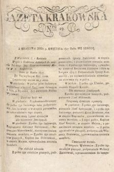Gazeta Krakowska. 1817, nr 29
