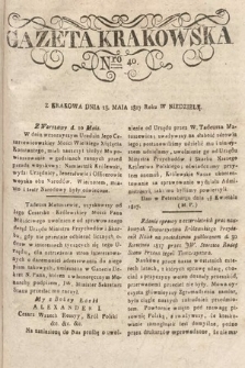 Gazeta Krakowska. 1817, nr 40