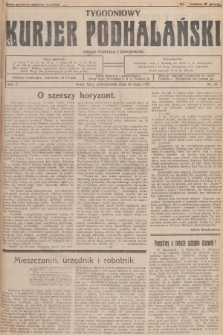Tygodniowy Kurjer Podhalański : organ Podhala i zdrojowisk. R.2, 1927, nr 20