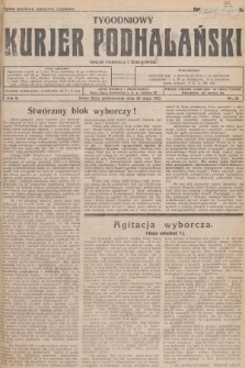 Tygodniowy Kurjer Podhalański : organ Podhala i zdrojowisk. R.2, 1927, nr 22