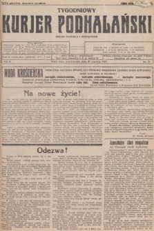 Tygodniowy Kurjer Podhalański : organ Podhala i zdrojowisk. R.2, 1927, nr 25