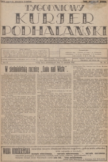 Tygodniowy Kurjer Podhalański. R.2, 1927, nr 33