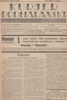 Kurjer Podhalański. R.3, 1928, nr 6